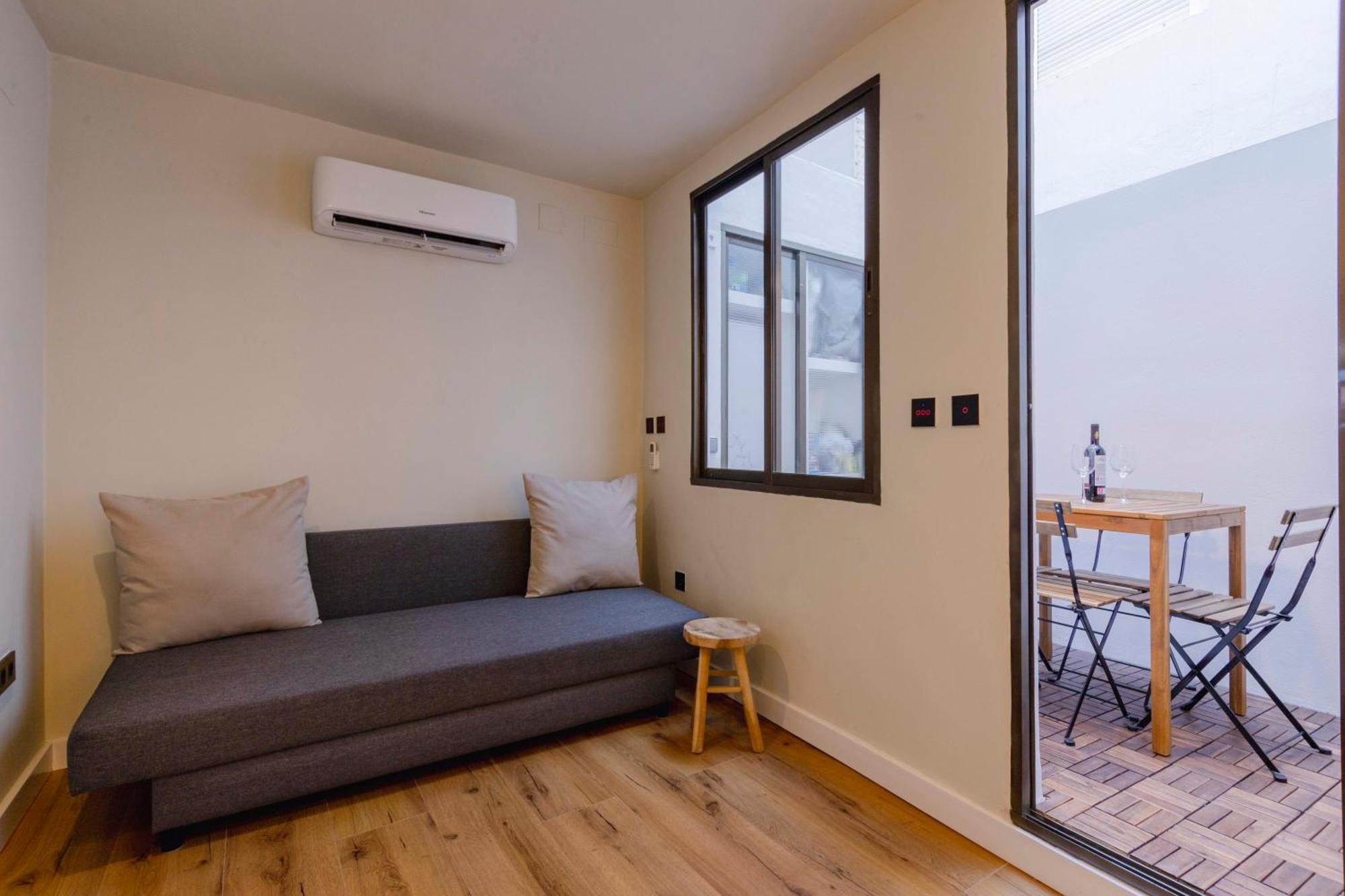 Apartamento Acogedor Frente A Mercat Central Valencia Bagian luar foto